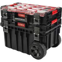 2-Piece Arx&reg; Rolling Tool Chest Set, 23-4/5" x 16" x 20-3/5", Black MAS Chibougamau