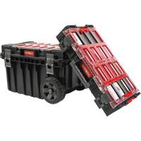 2-Piece Arx&reg; Rolling Tool Chest Set, 23-4/5" x 16" x 20-3/5", Black MAS Chibougamau