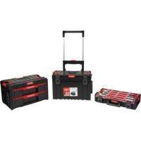 3-Piece Arx&reg; Rolling Toolbox Base Set, 25-1/5" x 19" x 42-2/5", Black MAS Chibougamau