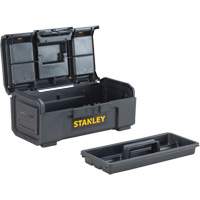 Toolbox, 16" W x Black/Yellow MAS Chibougamau