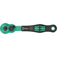 A Zyklop Comfort Ratchet with Reversing Lever, 1/4" Drive, Ergonomic Handle MAS Chibougamau