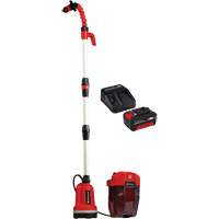 Cordless Clean Water Rain Barrel Pump with 4Ah Battery & Charger Starter Kit, 18 V, 792.5 GPH MAS Chibougamau