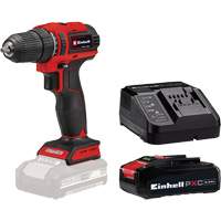 Cordless Drill/Driver with 2.5Ah PXC Battery & Charger Starter Kit, Lithium-Ion, 18 V, 3/8" Chuck, 354 in-lbs Torque MAS Chibougamau