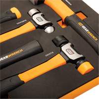 Mixed Hammer Set in Foam Storage Tray, 5 Pieces MAS Chibougamau