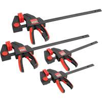 4-Piece Medium & Large Trigger Clamps Set, 12" (304.8 mm)/6" (152.4 mm) MAS Chibougamau