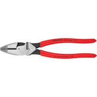High Leverage Lineman's Pliers New England with Fish Tape Puller & Crimper MAS Chibougamau