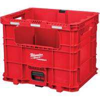 PACKOUT XL Crate, 15-3/4" x 18-5/8" x 15", Black/Red MAS Chibougamau
