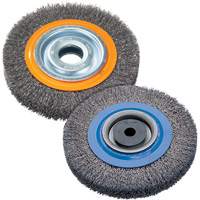 Brosse rotative, 8" dia., Fils 0,118", Arbre 1-1/4" MAS Chibougamau