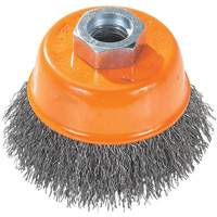 Crimped Wire Cup Brush with Ring MAS Chibougamau
