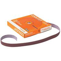 Papier abrasif manuel Coolcut, Oxyde d'aluminium, 2" la x 150' lo, Grain P60 MAS Chibougamau