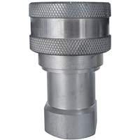 Hydraulic Quick Coupler - Stainless Steel Manual Coupler, Brass/Stainless Steel MAS Chibougamau