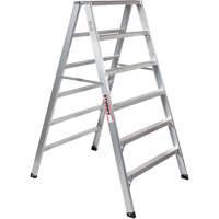 Saw Horse, 6' H x 30" W x 300 lbs. Capacity, Aluminum MAS Chibougamau