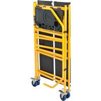 nsemble d'&eacute;chafaudage &agrave; montant de s&eacute;curit&eacute; & tablette pour outils de 4' Jobsite Series, Cadre Acier, 49-1/2" p x 57-3/4" h MAS Chibougamau