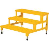 Plate-forme ajustable Step-Mate, 3 marche(s), 36-3/16" la x 33-7/8" lo x 22-1/4" h, Capacit&eacute; 500 lb MAS Chibougamau