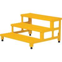 Plate-forme ajustable Step-Mate, 3 marche(s), 36-3/16" la x 33-7/8" lo x 22-1/4" h, Capacit&eacute; 500 lb MAS Chibougamau
