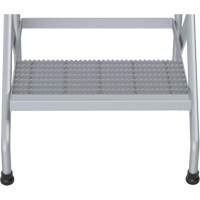 Escabeau en aluminium, 2 marche(s), 22-13/16" la x 24-9/16" lo x 20" h, Capacit&eacute; 500 lb MAS Chibougamau