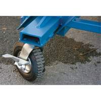 Snow Ladder, Steel, 10 Steps, 99" H, 85-1/2" D, 48" Step, Serrated MAS Chibougamau
