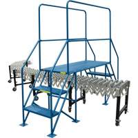 Crossover Ladder, 35-1/2" Overall Span, 31-1/2" H x 22" D, 22" Step Width MAS Chibougamau