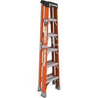 Step Ladder, 6', Fibreglass, 375 lbs. Capacity, Type 1AA MAS Chibougamau