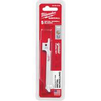 Sawzall&reg; Reciprocating Saw Blade, Bi-Metal, 18 TPI, 3-5/8" L x 5/16" W MAS Chibougamau