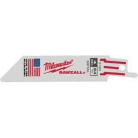 Sawzall&reg; Reciprocating Saw Blades, Bi-Metal, 24 TPI, 4" L x 3/4" W MAS Chibougamau