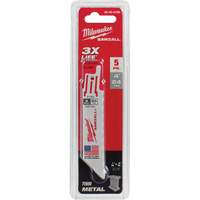 Sawzall&reg; Reciprocating Saw Blades, Bi-Metal, 24 TPI, 4" L x 3/4" W MAS Chibougamau