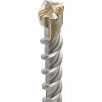M&egrave;che de perceuse &agrave; percussion &agrave; quatre cannelures SDS-Plus MX4 , 1", Tige SDS-Plus, Carbure MAS Chibougamau
