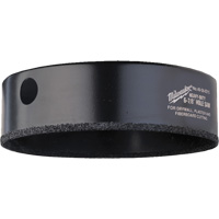 Scie-cloche pour &eacute;clairage encastr&eacute;, 4-3/8", Profondeur de la coupe 1", Carbure MAS Chibougamau