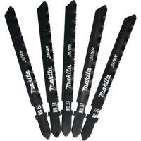 Lame de scie sauteuse, Acier rapide, Tige en T, 3-1/2" lo, 24 dents par pouce MAS Chibougamau