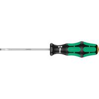 Tournevis &agrave; fente, Tige de 4 mm, Ronde, 7-25/32" lo, Prise en Plastique MAS Chibougamau