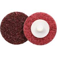 Disque de conditionnement de surface &agrave; remplacement rapide Standard Abrasives, 2" dia., Grain Moyen, Oxyde d'aluminium MAS Chibougamau