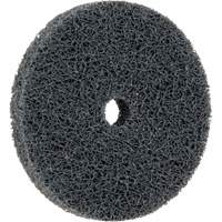 Meule homog&egrave;ne &agrave; faible densit&eacute; de s&eacute;rie 500 Standard Abrasives, 2" x 1/4", Arbre de 1/4", Grain de Fin, Carbure de silicium MAS Chibougamau