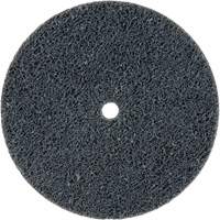 Meule homog&egrave;ne &agrave; faible densit&eacute; de s&eacute;rie 500 Standard Abrasives, 3" x 1/4", Arbre de 1/4", Grain de Fin, Carbure de silicium MAS Chibougamau