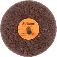Meule Buff & Blend Standard Abrasives, 3" dia. x 1" la, Arbre 1/4", Oxyde d'aluminium MAS Chibougamau