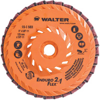 Meule &agrave; lamelles Enduro-Flex 2-in-1, 5" x 5/8"-11, Grain 80, C&eacute;ramique MAS Chibougamau