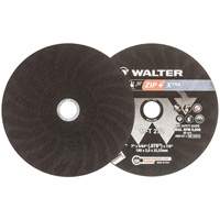Meule &agrave; tronçonner pour usage intensif Zip+Xtra, 7" x 5/64", Arbre de 7/8", Type 1, Oxyde d'aluminium, 8600 Tr/min MAS Chibougamau