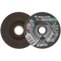 Meule FLEXCUT, 5", 60 Grain, Oxyde d'aluminium, 7/8", 12 200 Tr/min, Type 29 MAS Chibougamau