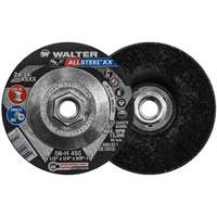 Meule HP XX, 4-1/2" x 1/4", Arbre 5/8"-11, Oxyde d'aluminium, Type 27 MAS Chibougamau
