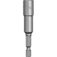 Nut Driver, 5/16" Tip, 1/4" Drive, 2-9/16" L, Magnetic MAS Chibougamau