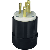 Dispositif verrouillable de qualit&eacute; industrielle, Nylon, 30 A, 250 V, L6-30P MAS Chibougamau