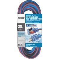 Cordon rallonge Arctic Blue, Toutes saisons, SJEOW, AWG 14/3, 15 A, 25' MAS Chibougamau
