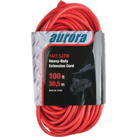Cordon rallonge en vinyle, Ext&eacute;rieur, SJTW, AWG 14/3, 13 A, 3 prise(s), 100' MAS Chibougamau