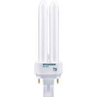 Lampe fluorescente compacte &agrave; tube double Dulux D/E, D (T4), 13 W, 4100 K, Base G24Q-1, 20 000 h MAS Chibougamau