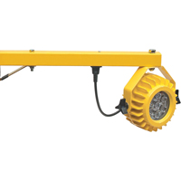 Lampes pour quais de chargement robustes, Bras 24", 300 W, Ampoule DEL, M&eacute;tal MAS Chibougamau