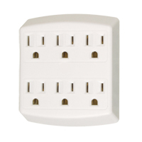 Adaptateurs, 6 Prise(s), 15 A, 1875 W, 125 MAS Chibougamau