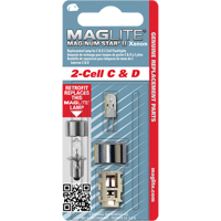 Replacement Bulb for 2-Cell C & D Flashlights MAS Chibougamau