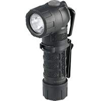 PolyTac&reg; 90 X Right Angle Flashlight, LED, CR123A Batteries, Polymer MAS Chibougamau