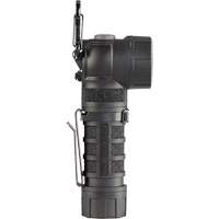 PolyTac&reg; 90 X Right Angle Flashlight, LED, CR123A Batteries, Polymer MAS Chibougamau