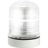 Streamline&reg; Modular Multifunctional LED Beacons, Continuous/Flashing/Rotating, Clear MAS Chibougamau