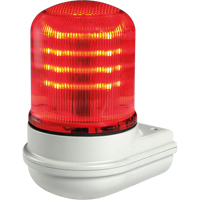 Streamline&reg; Modular Multifunctional LED Beacons, Continuous/Flashing/Rotating, Red MAS Chibougamau